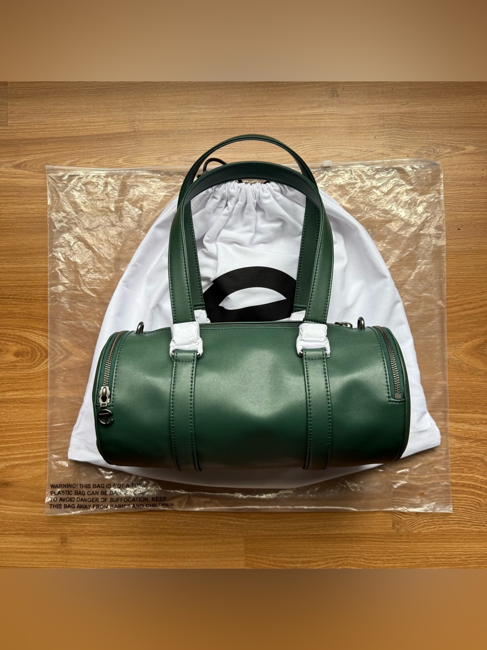 Telfar Medium Dark Olive Green Duffle Bag